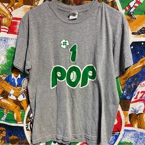Vintage Y2K Philadelphia Phillies #1 Pop Irish Tee